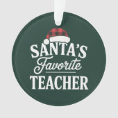 Père Noël Professeur Préféré Enseignant Noël Ensei (devant)