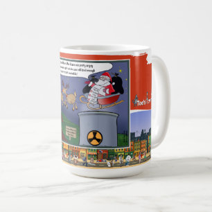 Père Noël radioactif Tasse à café classique de N