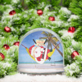 Père Noël réfrigération hamac & palmiers (Noël)