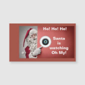 Père Noël regarde Oh My ! Magnet (Devant)