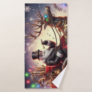 Père Noël/Reindeer steampunk Noël/hiver
