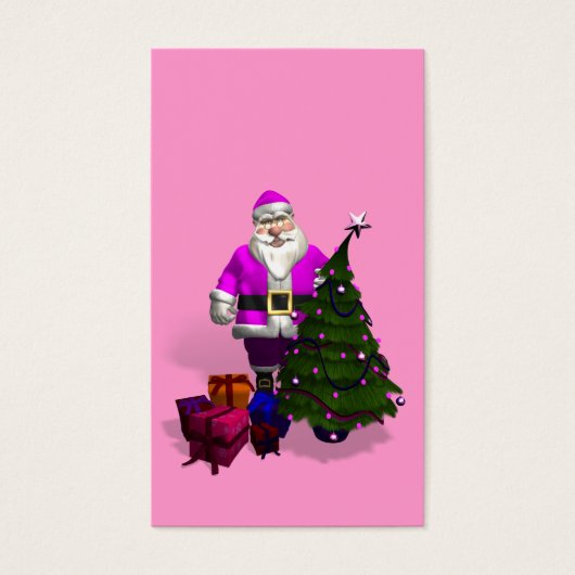 Père Noël rose (Devant)