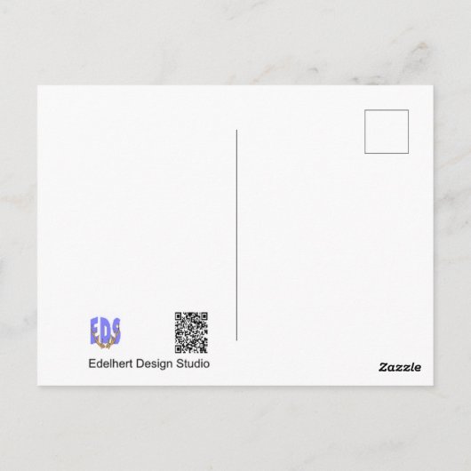 Père Noël & Rudolph Joyeux croûte de Noël. Carte p (Dos)