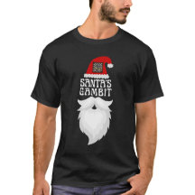 Père Noël’s Gambit - T-shirt des échecs de Noël