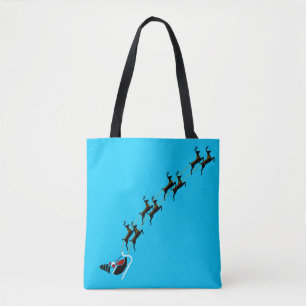 Père Noël Sac fourre-tout Turquoise