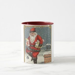 Père Noël Salutations Mug