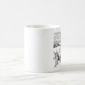 Père Noël Shock gauche tasse (Centre)