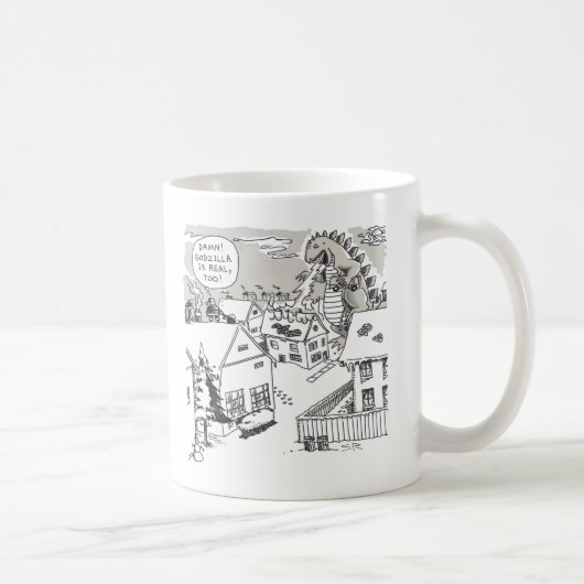 Père Noël Shock gauche tasse (Droite)