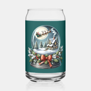 Père Noël Sleigh Ride in Snow Globe Wonderland