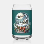 Père Noël Sleigh Ride in Snow Globe Wonderland (Verso)