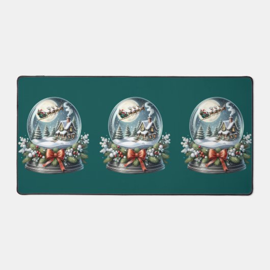 Père Noël Sleigh Ride in Snow Globe Wonderland (Recto)