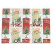 Père Noël Sleigh Sac cadeau Arbre de Noël (Devant)