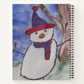 Père Noël & Snowman Spiral Carnet (Dos)
