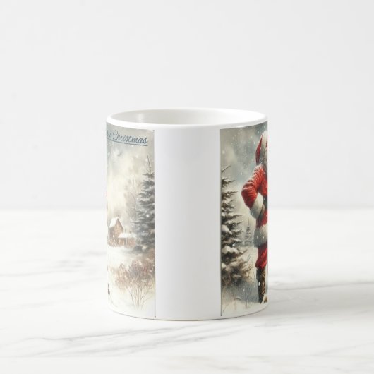 Père Noël Solitude Café Mug (Centre)