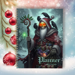 Père Noël sombre des ombres - Squelette de Noël go