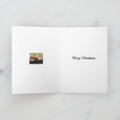 Père Noël sous-marine - Carte de Noël (Intérieur)