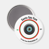 Père Noël Spy Cam Fridge Magnet (Recto/Verso)