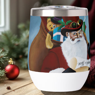 Père Noël Steampunk Victorien Fantaisie de Noël Ar