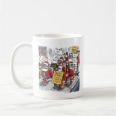 Père Noël Strike mug (Gauche)