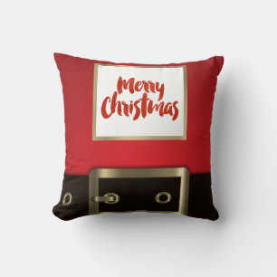 Père Noël Suit Coussin de Noël