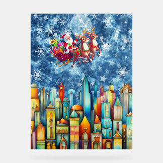 PÈRE NOËL SUR LA VILLE
