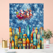 PÈRE NOËL SUR LA VILLE (Mariage)