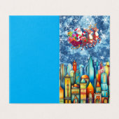 PÈRE NOËL SUR LA VILLE (Outside Unfolded)