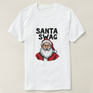 Père Noël Swag - Vibes de Noël Cool T-Shirt Design