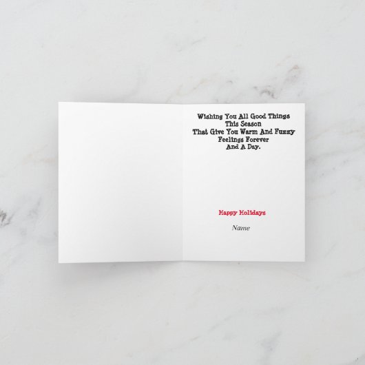 Père Noël Teddy Bear avec carte de Noël Stethoscop (Intérieur)