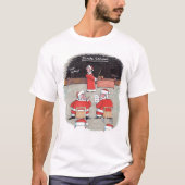 Père Noël Test hommes blanc T-shirt (Devant)