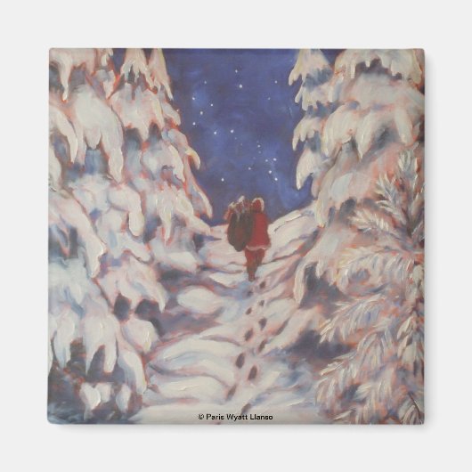 Père Noël Trek Magnet (Devant)