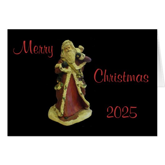 "PÈRE NOËL UNE CARTE DE NOËL" 2025 (Devant horizontal)