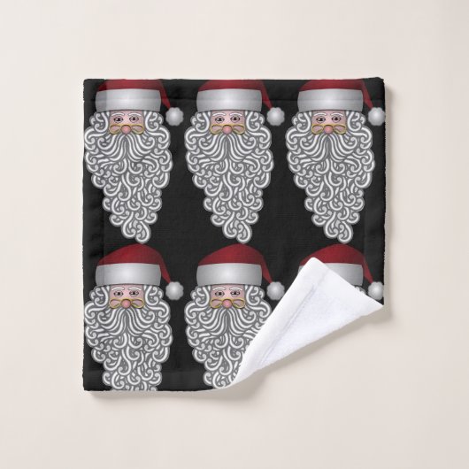 Père Noël vintage (Gant de toilette)