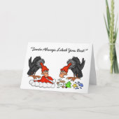 Père Noël Vous A Toujours Aimé La Meilleure Carte  (Devant)