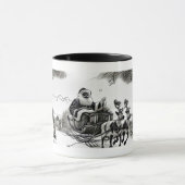 Père Noël White Christmas Mug (Centre)