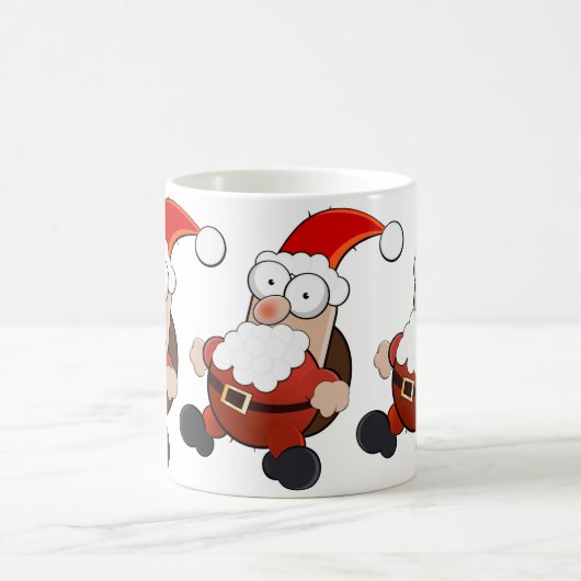Père Noël White Coffee Mug (Centre)