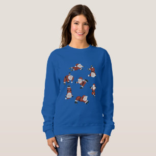 père Noël Yoga Christmas Jumper Sweatshirt