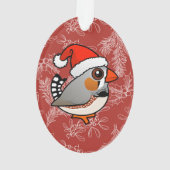 Père Noël Zebra Finch (dos)