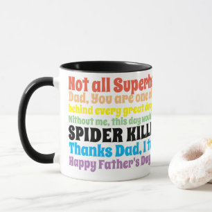 Père Papa Drôle Cite Des Voeux de Fille Mug