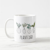 Père plante et nom Café Mug (Gauche)