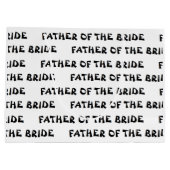 "Père sac de cadeau de jeune mariée" (Dos)