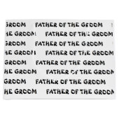 "Père sac de cadeau de marié" (Devant)