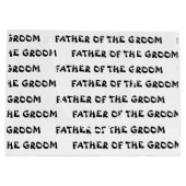 "Père sac de cadeau de marié" (Dos)