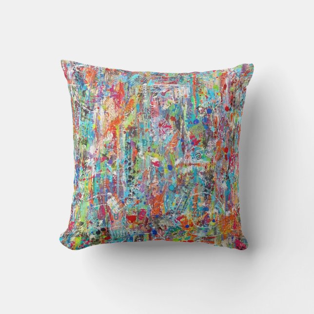 Père Temps 16 x 16 Oreiller extérieur (Recto)