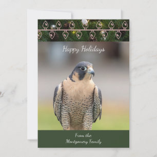 Peregrine Falcon Christmas Kaart