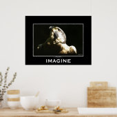 PEREGRINE FALCON Imagine Motivational Poster (Cuisine)