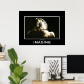 PEREGRINE FALCON Imagine Motivational Poster (Bureau à domicile)