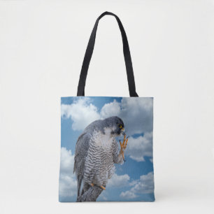 Peregrine Falcon langs de Hudson rivier Draagtas