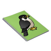 Peregrine Falcon Notitieboek (Rechterzijde)