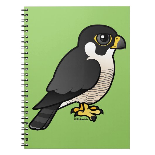 Peregrine Falcon Notitieboek (Voorkant)